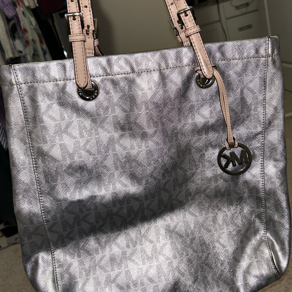 Michael Kors Silver Purse